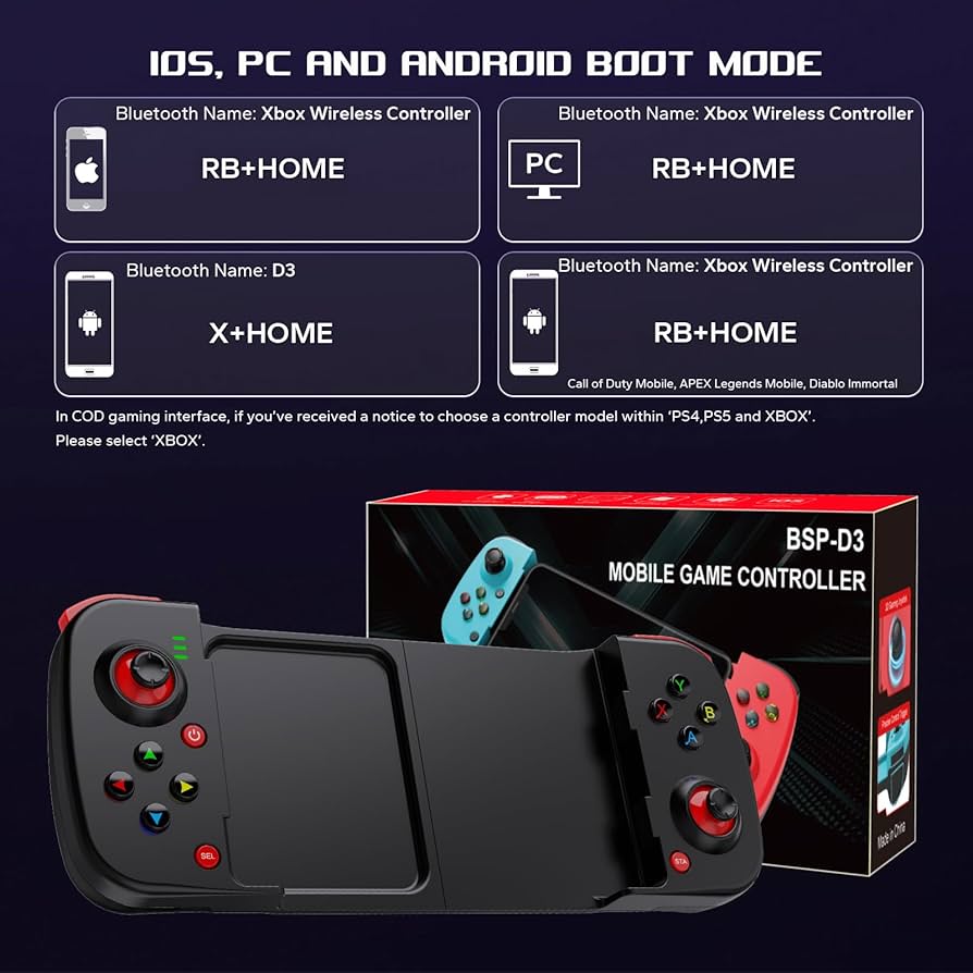 Amazon.co.jp: Megadreamワイヤレスゲームコントローラー iOS